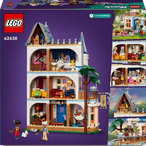 Jeu D'assemblage - Jeu De Construction - Jeu De Manipulation LEGO Friends 42638 La chambre d'hôte dans un château - Set de jeu imaginatif pour enfants