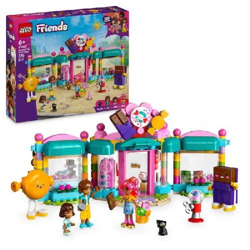 Jeu D'assemblage - Jeu De Construction - Jeu De Manipulation LEGO Friends 42649 La confiserie de Heartlake City - Boutique de bonbons pour filles