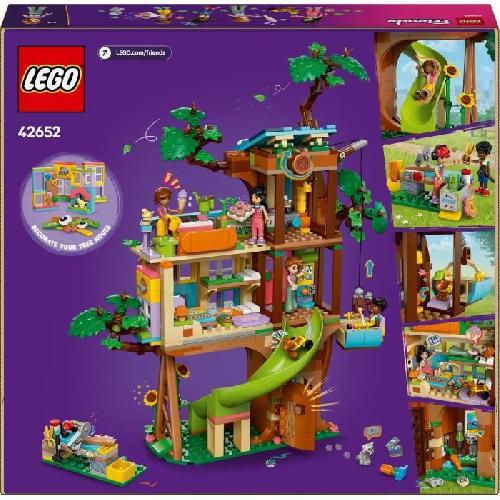 Jeu D'assemblage - Jeu De Construction - Jeu De Manipulation LEGO Friends 42652 La cabane de l'amitié - Jouet de construction pour filles des 8 ans