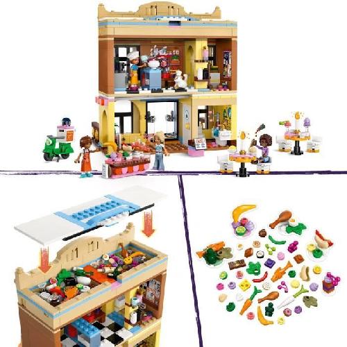 Jeu D'assemblage - Jeu De Construction - Jeu De Manipulation LEGO Friends 42655 Le restaurant et l'école de cuisine - Jeu de construction pour filles