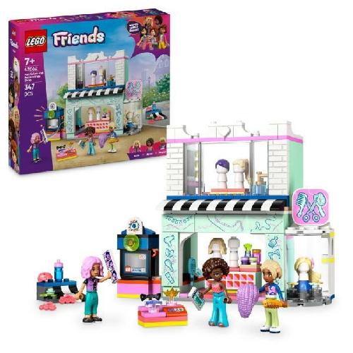 Jeu D'assemblage - Jeu De Construction - Jeu De Manipulation LEGO Friends 42662 Le salon de coiffure et la boutique d'accessoires - Jeu de construction