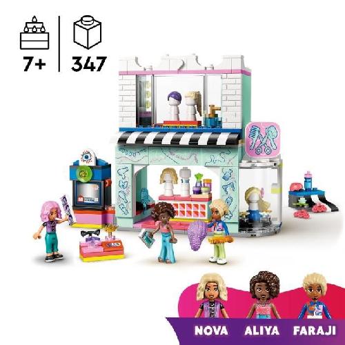 Jeu D'assemblage - Jeu De Construction - Jeu De Manipulation LEGO Friends 42662 Le salon de coiffure et la boutique d'accessoires - Jeu de construction