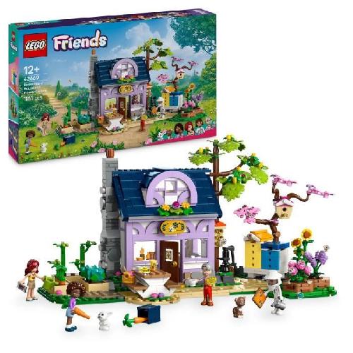 Jeu D'assemblage - Jeu De Construction - Jeu De Manipulation LEGO Friends 42669 La maison des apiculteurs et le jardin fleuri - Jeu créatif pour filles