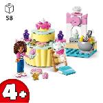 Jeu D'assemblage - Jeu De Construction - Jeu De Manipulation LEGO Gabby et la Maison Magique 10785 Praline et P'tichou S'Amusent. Jouet avec Figurines Chat