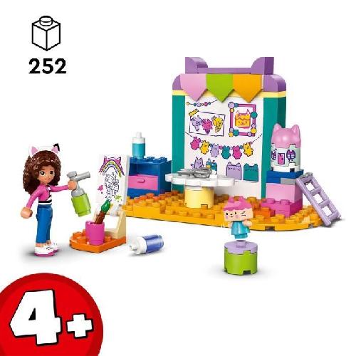 Jeu D'assemblage - Jeu De Construction - Jeu De Manipulation LEGO Gabby et la maison magique 10795 Bricolage avec Bébé Boîte. Jeu de rôle pour enfants