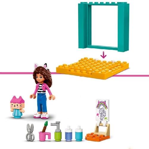 Jeu D'assemblage - Jeu De Construction - Jeu De Manipulation LEGO Gabby et la maison magique 10795 Bricolage avec Bébé Boîte. Jeu de rôle pour enfants