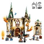 Jeu D'assemblage - Jeu De Construction - Jeu De Manipulation LEGO Harry Potter 76413 Poudlard : la Salle sur Demande. Jouet Château avec Figurine Serpent de Feu