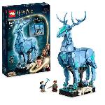 LEGO Harry Potter 76414 Expecto Patronum. Maquette 2-en-1 avec Figurines Animales Cerf et Loup