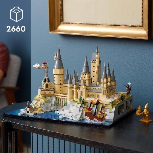 Jeu D'assemblage - Jeu De Construction - Jeu De Manipulation LEGO Harry Potter 76419 Le Château et le Domaine de Poudlard. Maquette a Construire pour Adultes. Incluant les Lieux Iconiques