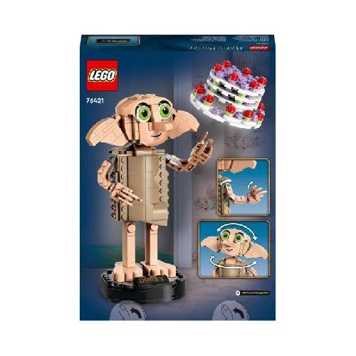 Jeu D'assemblage - Jeu De Construction - Jeu De Manipulation LEGO Harry Potter 76421 Dobby l'Elfe de Maison. Jouet de Figurine de Personnage. Cadeau