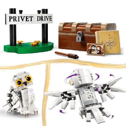 Jeu D'assemblage - Jeu De Construction - Jeu De Manipulation LEGO Harry Potter 76425 Hedwige au 4 Privet Drive. Jouet de Construction pour Enfants