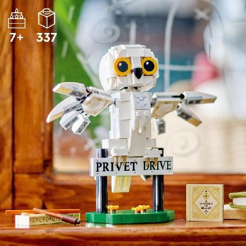 Jeu D'assemblage - Jeu De Construction - Jeu De Manipulation LEGO Harry Potter 76425 Hedwige au 4 Privet Drive. Jouet de Construction pour Enfants