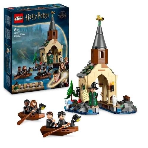 Jeu D'assemblage - Jeu De Construction - Jeu De Manipulation LEGO Harry Potter 76426 Le Hangar a Bateaux de Poudlard. Jouet Fantastique pour Enfants