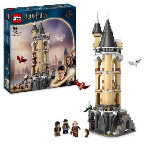 Jeu D'assemblage - Jeu De Construction - Jeu De Manipulation LEGO Harry Potter 76430 La Voliere du Château de Poudlard. Jouet d'Animaux pour Enfants