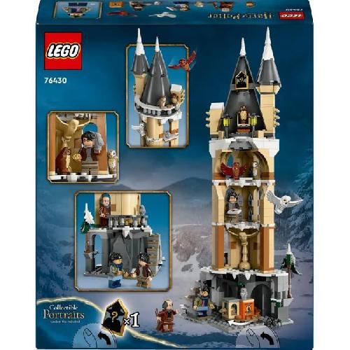 Jeu D'assemblage - Jeu De Construction - Jeu De Manipulation LEGO Harry Potter 76430 La Voliere du Château de Poudlard. Jouet d'Animaux pour Enfants