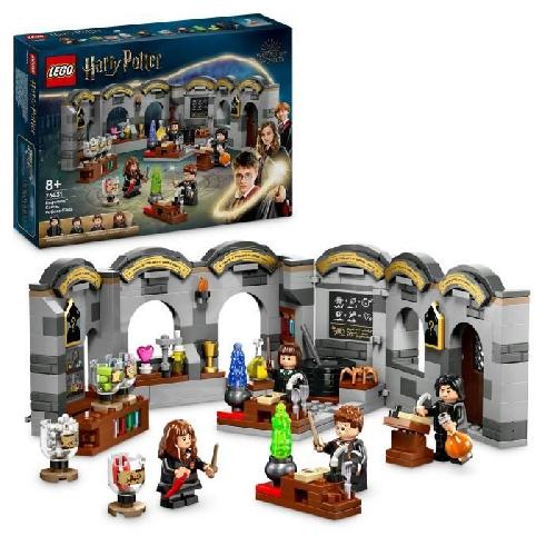 Jeu D'assemblage - Jeu De Construction - Jeu De Manipulation LEGO Harry Potter  76431 Le château de Poudlard : le cours de potions - Jeu pour enfants