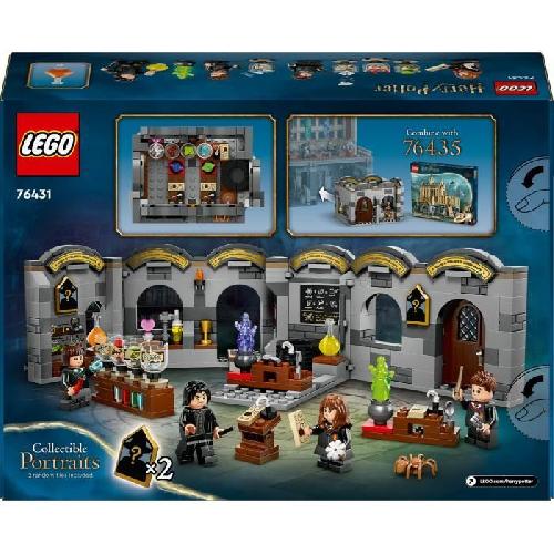 Jeu D'assemblage - Jeu De Construction - Jeu De Manipulation LEGO Harry Potter  76431 Le château de Poudlard : le cours de potions - Jeu pour enfants