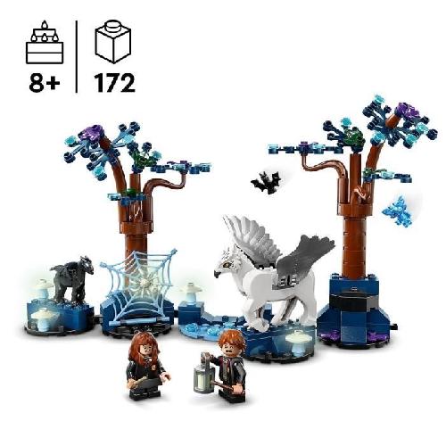 Jeu D'assemblage - Jeu De Construction - Jeu De Manipulation LEGO Harry Potter 76432  La Foret Interdite : les Créatures Magiques. Jouet pour Enfants