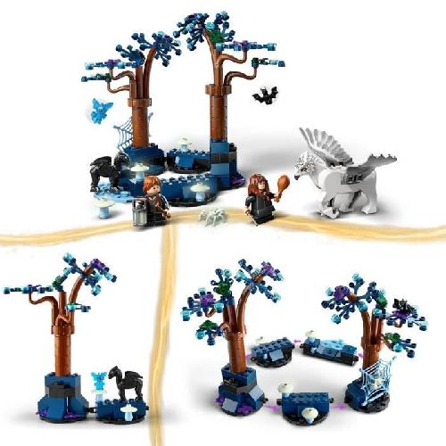 Jeu D'assemblage - Jeu De Construction - Jeu De Manipulation LEGO Harry Potter 76432  La Foret Interdite : les Créatures Magiques. Jouet pour Enfants