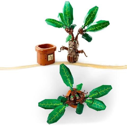 Jeu D'assemblage - Jeu De Construction - Jeu De Manipulation LEGO Harry Potter  76433 Mandragore - Plante et pot - Idée de cadeau magique pour enfants