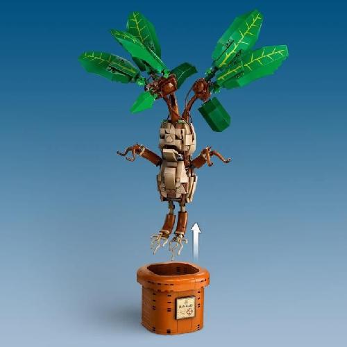 Jeu D'assemblage - Jeu De Construction - Jeu De Manipulation LEGO Harry Potter  76433 Mandragore - Plante et pot - Idée de cadeau magique pour enfants