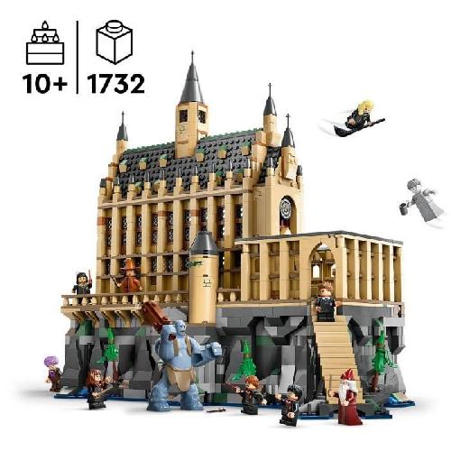 Jeu D'assemblage - Jeu De Construction - Jeu De Manipulation LEGO Harry Potter  76435 Le château de Poudlard : la grande salle - Set a collectionner