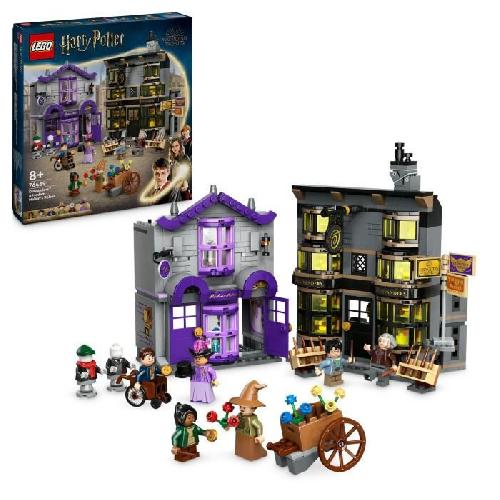 Jeu D'assemblage - Jeu De Construction - Jeu De Manipulation LEGO Harry Potter 76439 Ollivander et Madame Guipure. pret-a-porter pour mages et sorciers