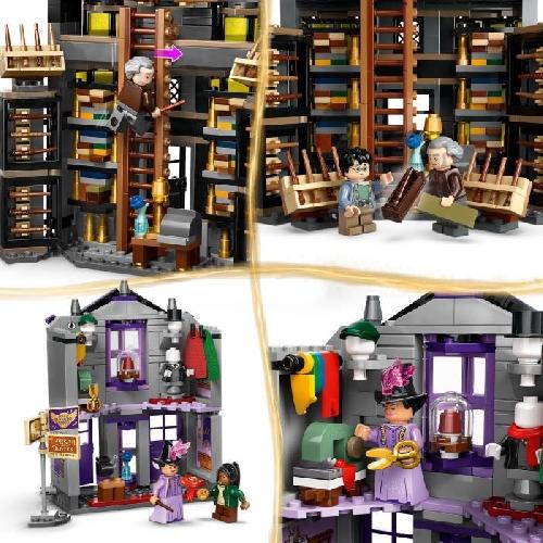 Jeu D'assemblage - Jeu De Construction - Jeu De Manipulation LEGO Harry Potter 76439 Ollivander et Madame Guipure. pret-a-porter pour mages et sorciers