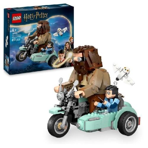 Jeu D'assemblage - Jeu De Construction - Jeu De Manipulation LEGO Harry Potter 76443 La balade en moto de Hagrid et Harry - Jeu de construction 9 ans