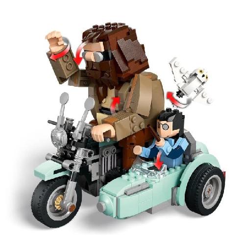 Jeu D'assemblage - Jeu De Construction - Jeu De Manipulation LEGO Harry Potter 76443 La balade en moto de Hagrid et Harry - Jeu de construction 9 ans