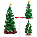 Jeu D'assemblage - Jeu De Construction - Jeu De Manipulation LEGO Iconic 40573 Le Sapin de Noël - Set de Construction pour Enfants - Décoration de Noël