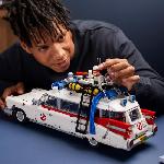 Jeu D'assemblage - Jeu De Construction - Jeu De Manipulation LEGO Icons 10274 ECTO-1 SOS Fantômes. Construction. Cadillac LEGO. Voiture Ghostbusters Afterlife. Film L'Héritage. pour Adultes