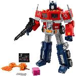 Jeu D'assemblage - Jeu De Construction - Jeu De Manipulation LEGO ICONS? 10302 Optimus Prime. Figurine Autobot Robot de Transformers. Maquette Camion. Adulte