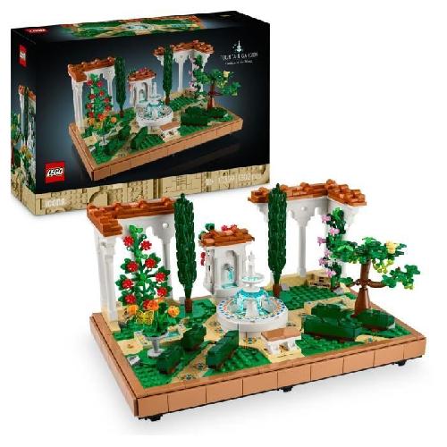 Jeu D'assemblage - Jeu De Construction - Jeu De Manipulation LEGO Icons 10359 Le jardin andalou Cadeau pour adultes amateurs de jardinage et de voyages