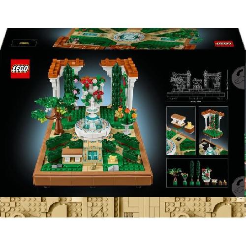 Jeu D'assemblage - Jeu De Construction - Jeu De Manipulation LEGO Icons 10359 Le jardin andalou Cadeau pour adultes amateurs de jardinage et de voyages