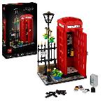 LEGO Ideas 21347 Cabine Téléphonique Londonienne Décoration Maison pour les Anglophiles