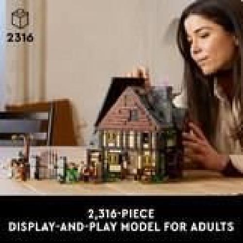 Jeu D'assemblage - Jeu De Construction - Jeu De Manipulation LEGO Ideas Hocus Pocus Disney : le manoir des soeurs Sanderson 21341 -Set de construction - Un cadeau d'Halloween pour les adultes