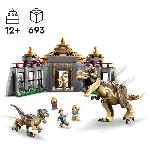 Jeu D'assemblage - Jeu De Construction - Jeu De Manipulation LEGO Jurassic Park 76961 Le Centre des Visiteurs : l'Attaque du T. Rex et du Vélociraptor. Jouet
