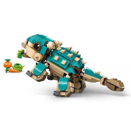 Jeu D'assemblage - Jeu De Construction - Jeu De Manipulation LEGO Jurassic World 76962 Bébé Bumpy. l'ankylosaure - Pour les fans de La Colo du Crétacé