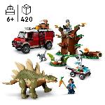 Jeu D'assemblage - Jeu De Construction - Jeu De Manipulation LEGO Jurassic World 76965 Missions dinosaures : la découverte du stégosaure. Jeu éducatif