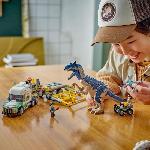 Jeu D'assemblage - Jeu De Construction - Jeu De Manipulation LEGO Jurassic World 76966 Missions dinosaures : le camion de transport de l'allosaure