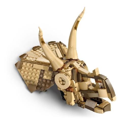 Jeu D'assemblage - Jeu De Construction - Jeu De Manipulation LEGO Jurassic World 76969 Les fossiles de dinosaures : le crâne du tricératops - Jeu 9 ans