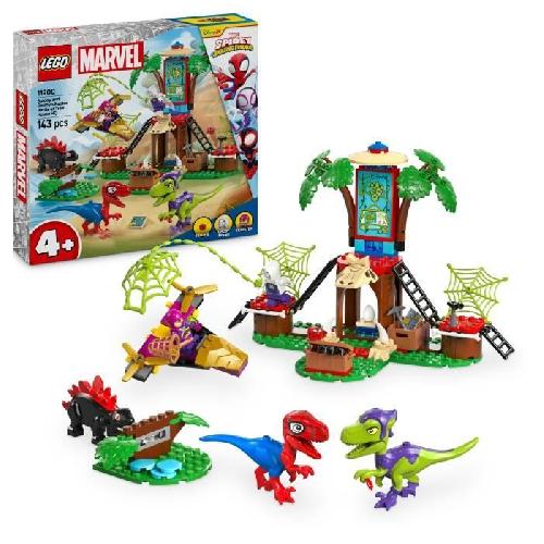 Jeu D'assemblage - Jeu De Construction - Jeu De Manipulation LEGO Marvel 11200 Spidey contre le raptor de Gobby a la cabane dans l'arbre - Spidey et ses amis extraordinaires