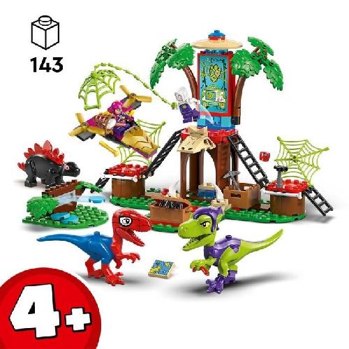 Jeu D'assemblage - Jeu De Construction - Jeu De Manipulation LEGO Marvel 11200 Spidey contre le raptor de Gobby a la cabane dans l'arbre - Spidey et ses amis extraordinaires