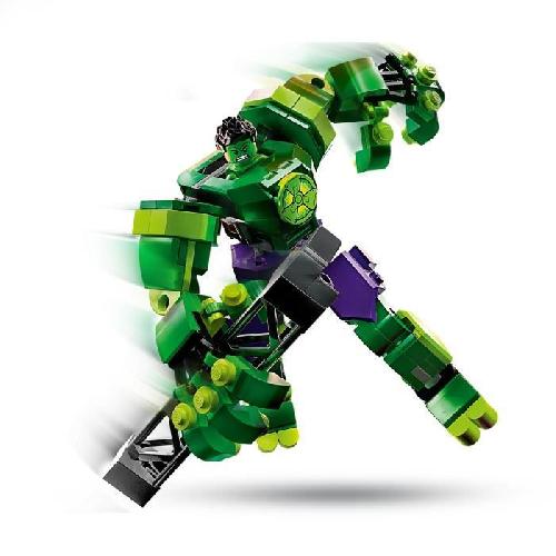 Jeu D'assemblage - Jeu De Construction - Jeu De Manipulation LEGO Marvel 76241 L'Armure Robot de Hulk. Figurine Avengers. Jouet de Construction. Super-Heros