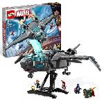 LEGO Marvel 76248 Le Quinjet des Avengers. Jouet de Vaisseau Spatial avec Figurines. Infinity