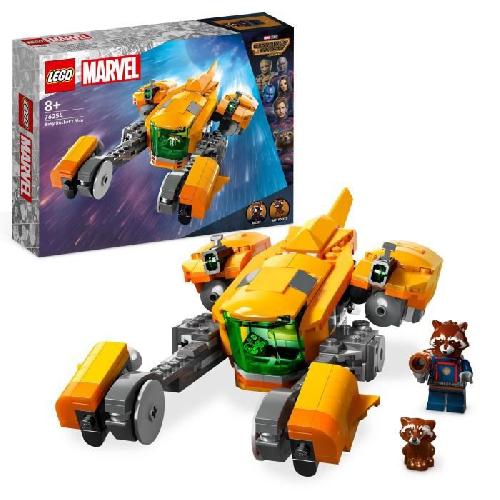 Jeu D'assemblage - Jeu De Construction - Jeu De Manipulation LEGO Marvel 76254 Le Vaisseau de Bébé Rocket. Jouet a Construire Les Gardiens de la Galaxie