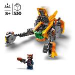 Jeu D'assemblage - Jeu De Construction - Jeu De Manipulation LEGO Marvel 76254 Le Vaisseau de Bébé Rocket. Jouet a Construire Les Gardiens de la Galaxie