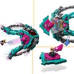 Jeu D'assemblage - Jeu De Construction - Jeu De Manipulation LEGO Marvel 76255 Le Nouveau Vaisseau des Gardiens Volume 3. Jouet Spatial. Les Gardiens de la Galaxie
