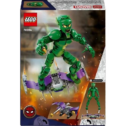 Jeu D'assemblage - Jeu De Construction - Jeu De Manipulation LEGO Marvel 76284 Figurine du Bouffon Vert a Construire Jouet Enfant Super-héros